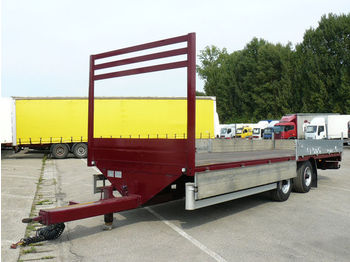 Dropside/ Flatbed trailer Meusburger MPT2 Pritsche+Bordwände BPW-Eco Achse: picture 1