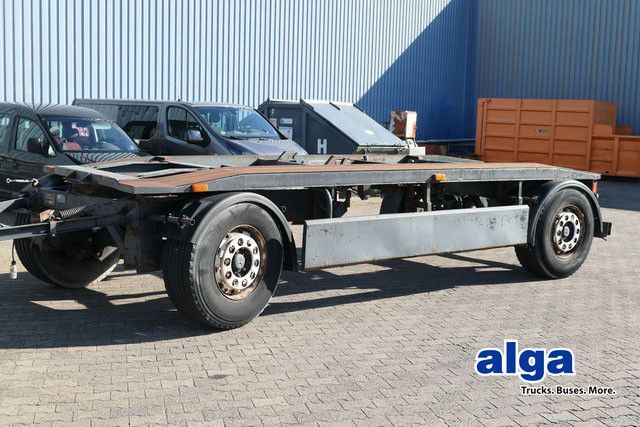 Meusel, Außenroller, 18to., 385/65 R22,5  - Roll-off/ Skip trailer: picture 1