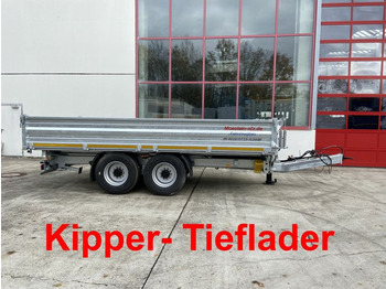 Möslein  14 t Tandemkipper Tieflader Breite Reifen-- Neu  - Tipper trailer: picture 1
