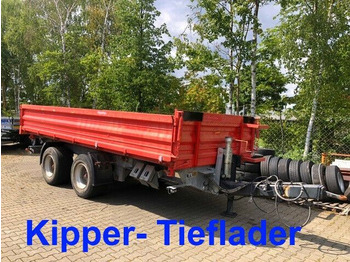 Möslein  19 t Tandemkipper- Tieflader  - Tipper trailer: picture 1