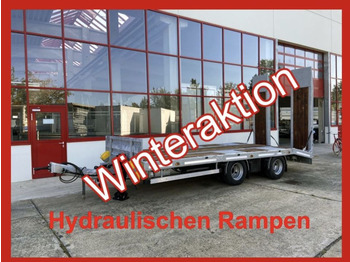 Möslein  21 t Tandemtieflader, hydr. Rampen, NEU  - Low loader trailer: picture 1