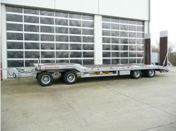 Low loader trailer for transportation of heavy machinery Möslein 4 Achs 40 t Tieflader mit ABS: picture 1