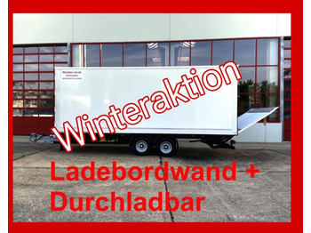 Möslein  NEUER Tandem Koffer, Ladebordwand+ Durchladbar  - Closed box trailer: picture 1