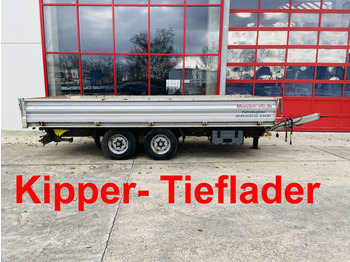 Möslein  Tandemkipper- Tieflader 5,50 m lang  - Tipper trailer: picture 1