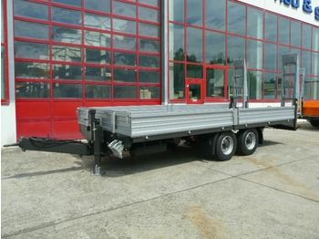 Low loader trailer for transportation of heavy machinery Möslein Tandemtieflader 6,18 m Ladefläche: picture 1