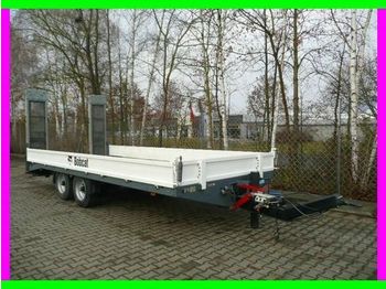 Low loader trailer for transportation of heavy machinery Möslein Tandemtieflader 6,27 m lang: picture 1