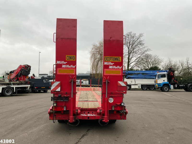 Muller Mitteltal Aanhangwagen met oprijrampen - Low loader trailer: picture 3