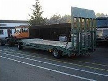 Dropside/ Flatbed trailer for transportation of heavy machinery Müller Mitteltal T 2, kompakt: picture 1