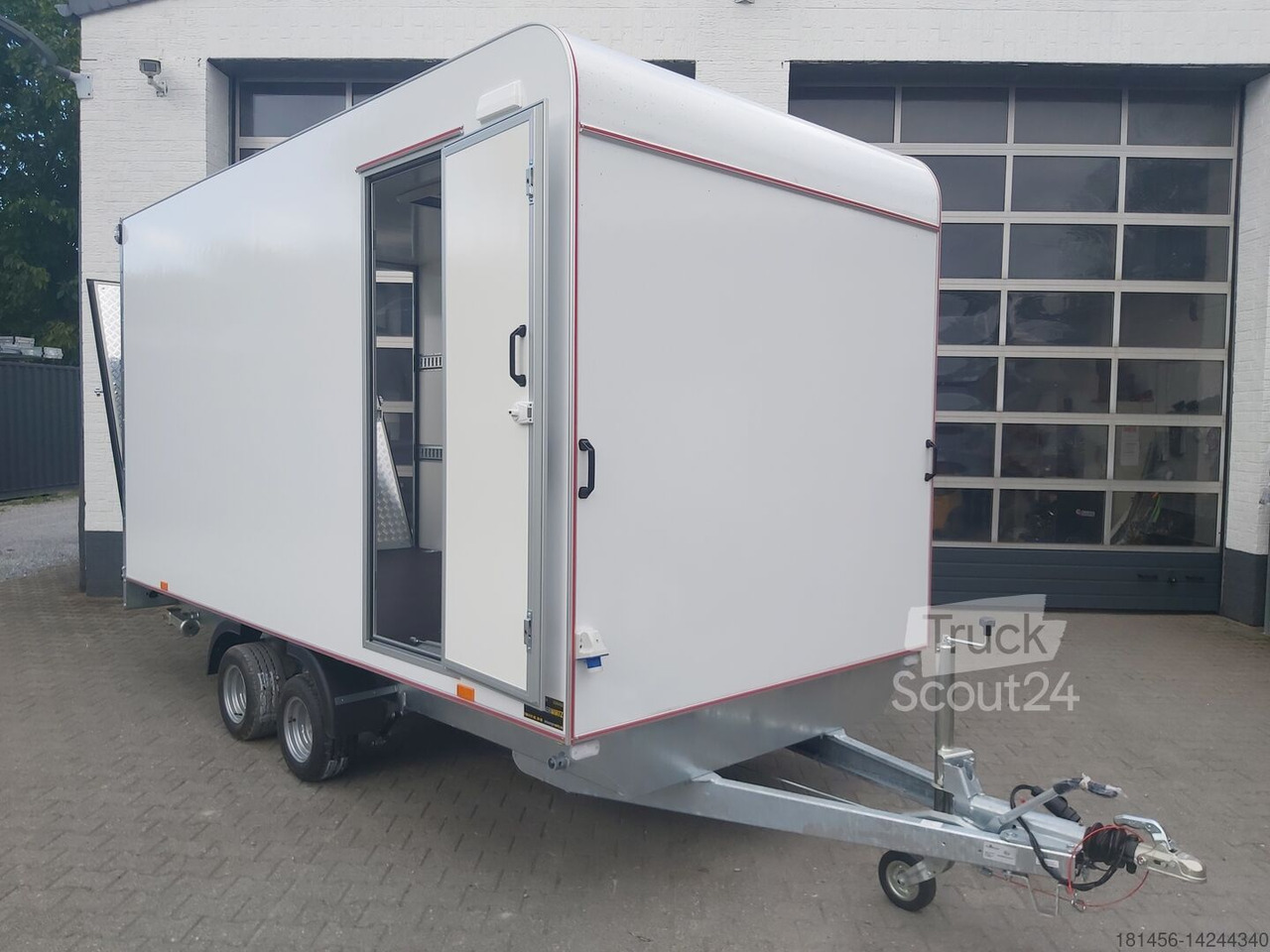Multi Koffer Seitentür Heckrampe 2700kg 1ookm aero 420x200x210cm für Werkstattausbau Neu verfügbar - Car trailer: picture 5