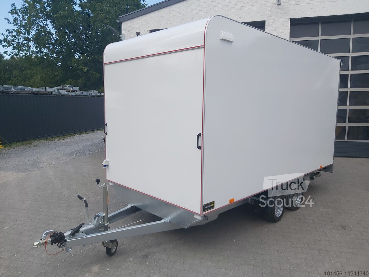 Multi Koffer Seitentür Heckrampe 2700kg 1ookm aero 420x200x210cm für Werkstattausbau Neu verfügbar - Car trailer: picture 4
