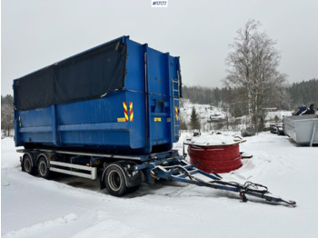 NOR SLEP krokhenger m/ tipp - Container transporter/ Swap body trailer: picture 1