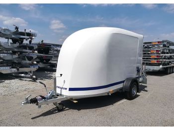 New Closed box trailer Niewiadów Furgon Niewiadów F1334 z trapem wjazdowym!: picture 1