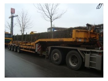 Low loader trailer for transportation of heavy machinery Nooteboom 4 ASSIGE OPLEGGER 2 KEER UITSCHUIFBAAR MCO-73-O4: picture 1