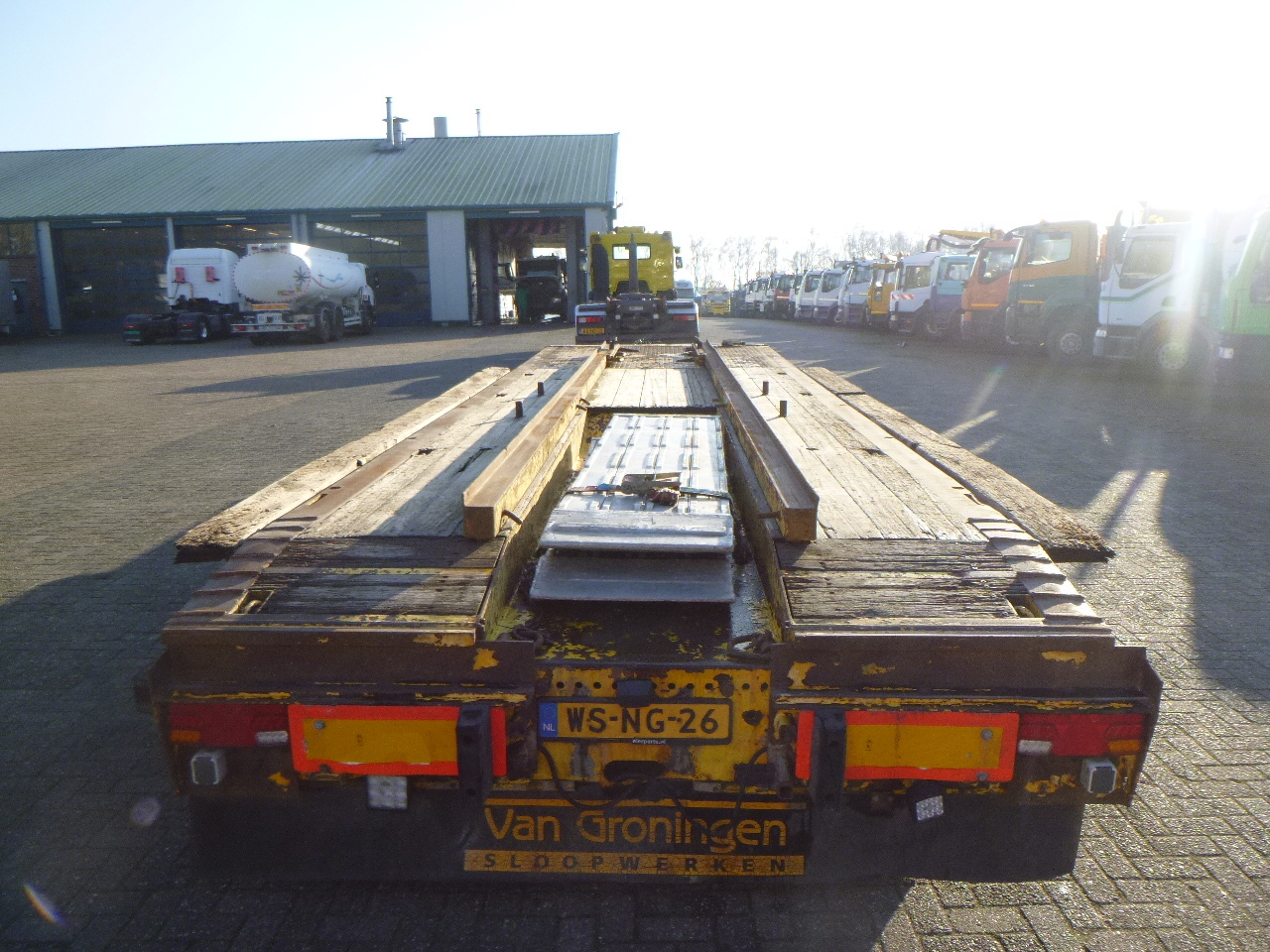 Nooteboom 4-axle lowbed drawbar trailer ASD-40-22 - Dropside/ Flatbed trailer: picture 5