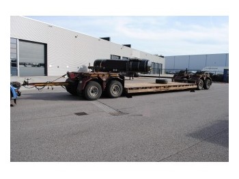 Low loader trailer for transportation of heavy machinery Nooteboom 8 AXLE LOW LOADER: picture 1