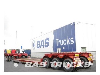 Low loader trailer for transportation of heavy machinery Nooteboom 96.000kg GVW Lenkachse Abdan 96: picture 1