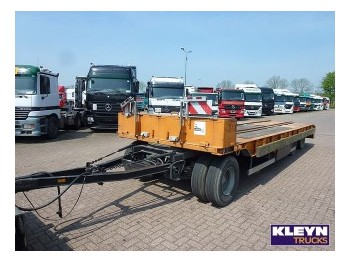 Dropside/ Flatbed trailer Nooteboom ASDV 28 3 AXLE CONTAINERTRAC: picture 1