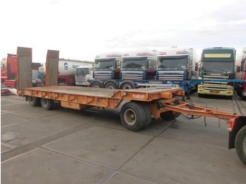 Low loader trailer for transportation of heavy machinery Nooteboom ASD-28: picture 1