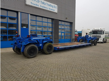 Low loader trailer Nooteboom Removable front and rear Steel suspension: picture 5