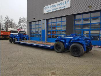 Low loader trailer Nooteboom Removable front and rear Steel suspension: picture 3