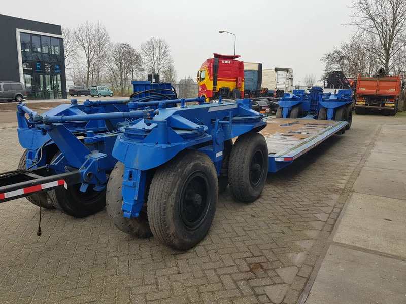 Low loader trailer Nooteboom Removable front and rear Steel suspension: picture 6