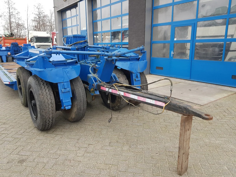Low loader trailer Nooteboom Removable front and rear Steel suspension: picture 17