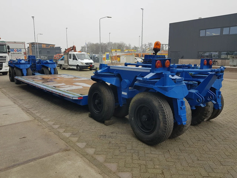 Low loader trailer Nooteboom Removable front and rear Steel suspension: picture 7