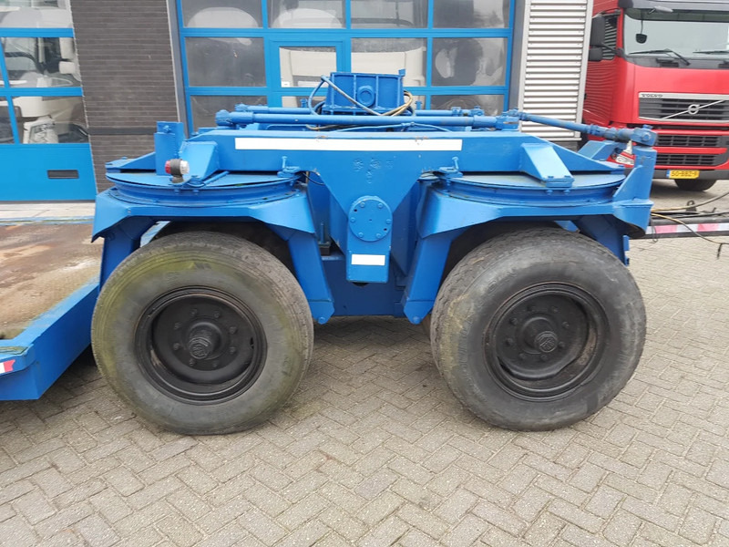 Low loader trailer Nooteboom Removable front and rear Steel suspension: picture 16
