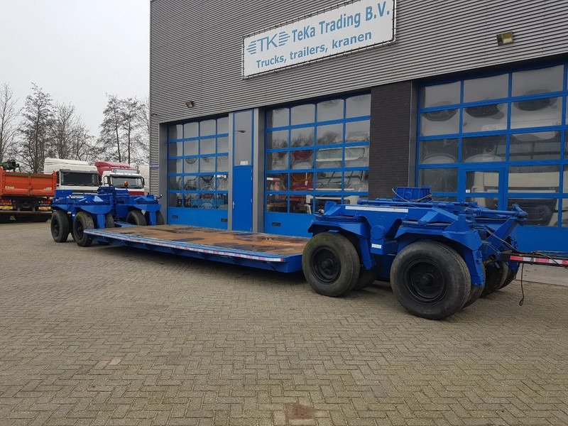 Low loader trailer Nooteboom Removable front and rear Steel suspension: picture 3