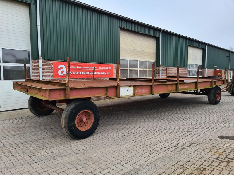 Nooteboom industriewagen - Dropside/ Flatbed trailer: picture 3