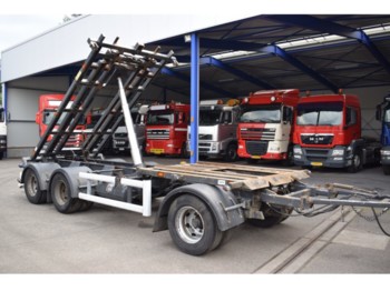 Container transporter/ Swap body trailer Nopa 3 Zijdig kippen / BPW assen: picture 1
