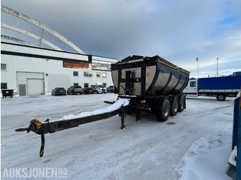 Nor Slep PHV24 - 3 Akslet asfalthenger med kapell - Tipper trailer: picture 1