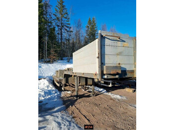 Nor-Slep Semi trailer with 3,5 m extension. - Trailer