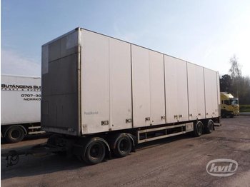 Closed box trailer Norfrig HFR (export only) 4-axlar Box Trailer (side doors): picture 1
