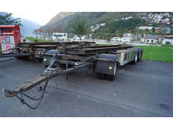 Norslep 3 axle hook trailer with good tires.  - Trailer