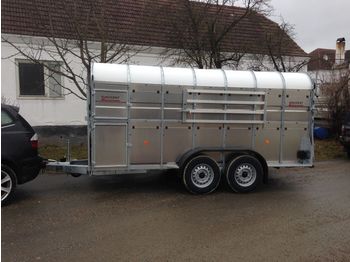 New Livestock trailer Nugent L4318H Schafdeck: picture 1