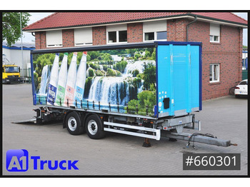 ORTEN ZWA 18, LBW 2500kg, verzinkt, Getränkeaufbau Schröder - Curtainsider trailer: picture 1