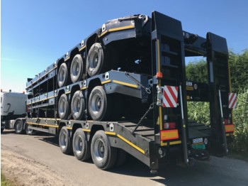 Low loader trailer OZGUL LW3 3 axle lowbed semi trailer 60 TON: picture 1