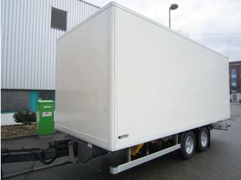 Closed box trailer Obermaier OS2-L105L Tandem Koffer 6,16m Luftgefedert: picture 1