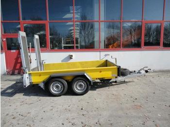 Low loader trailer for transportation of heavy machinery Obermaier PKW- Tandemtieflader: picture 1