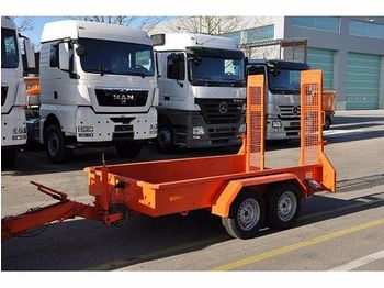 Low loader trailer for transportation of heavy machinery Obermaier TPV 2530: picture 1