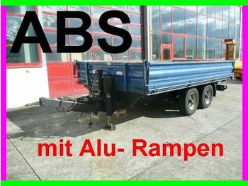 Tipper trailer Obermaier Tandem  Kipper mit Rampen: picture 1
