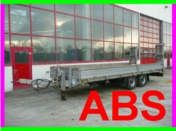Low loader trailer for transportation of heavy machinery Obermaier Tandemtieflader 6,28 Ladefläche: picture 1