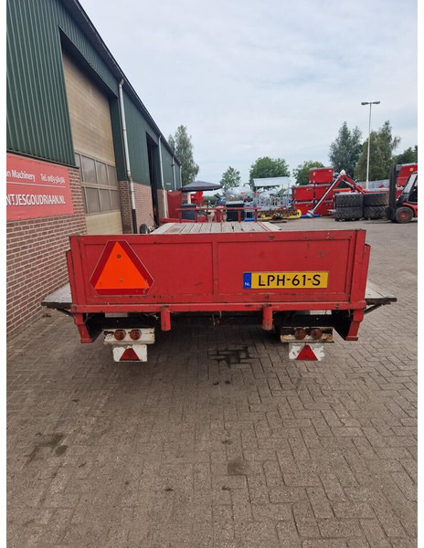 Onbekend Balenwagen - Dropside/ Flatbed trailer: picture 4