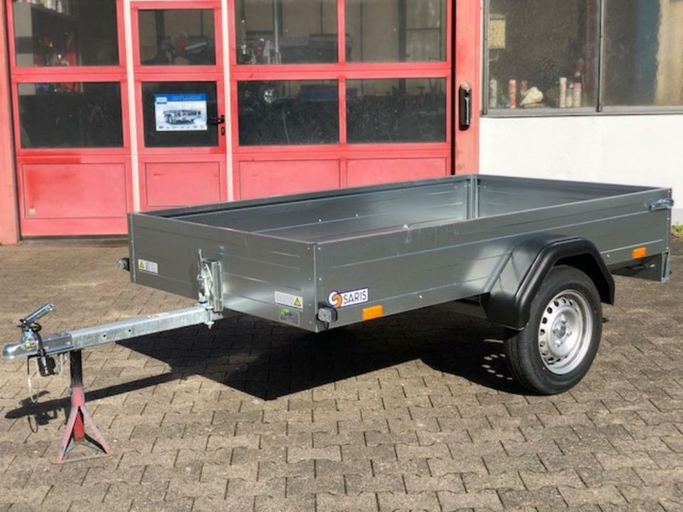 PKW Anhänger Saris King XL - 226 x 126 x 30cm - Kippbar - Car trailer: picture 3