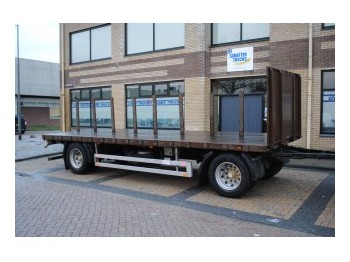 Dropside/ Flatbed trailer Pacton 2 AXLE OPEN TRAILER: picture 1