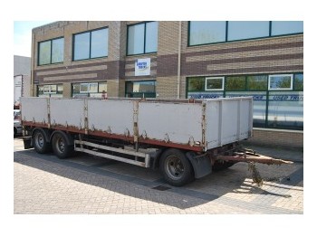 Dropside/ Flatbed trailer Pacton 3 AXLE TRAILER: picture 1