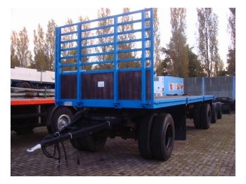Dropside/ Flatbed trailer Pacton OPEN: picture 1