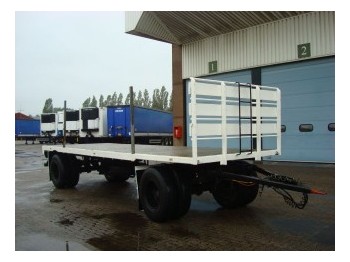 Dropside/ Flatbed trailer Pacton OPEN 2-AS: picture 1