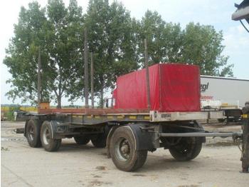 Trailer for transportation of timber Panav woodcarrier 3 axles: picture 1
